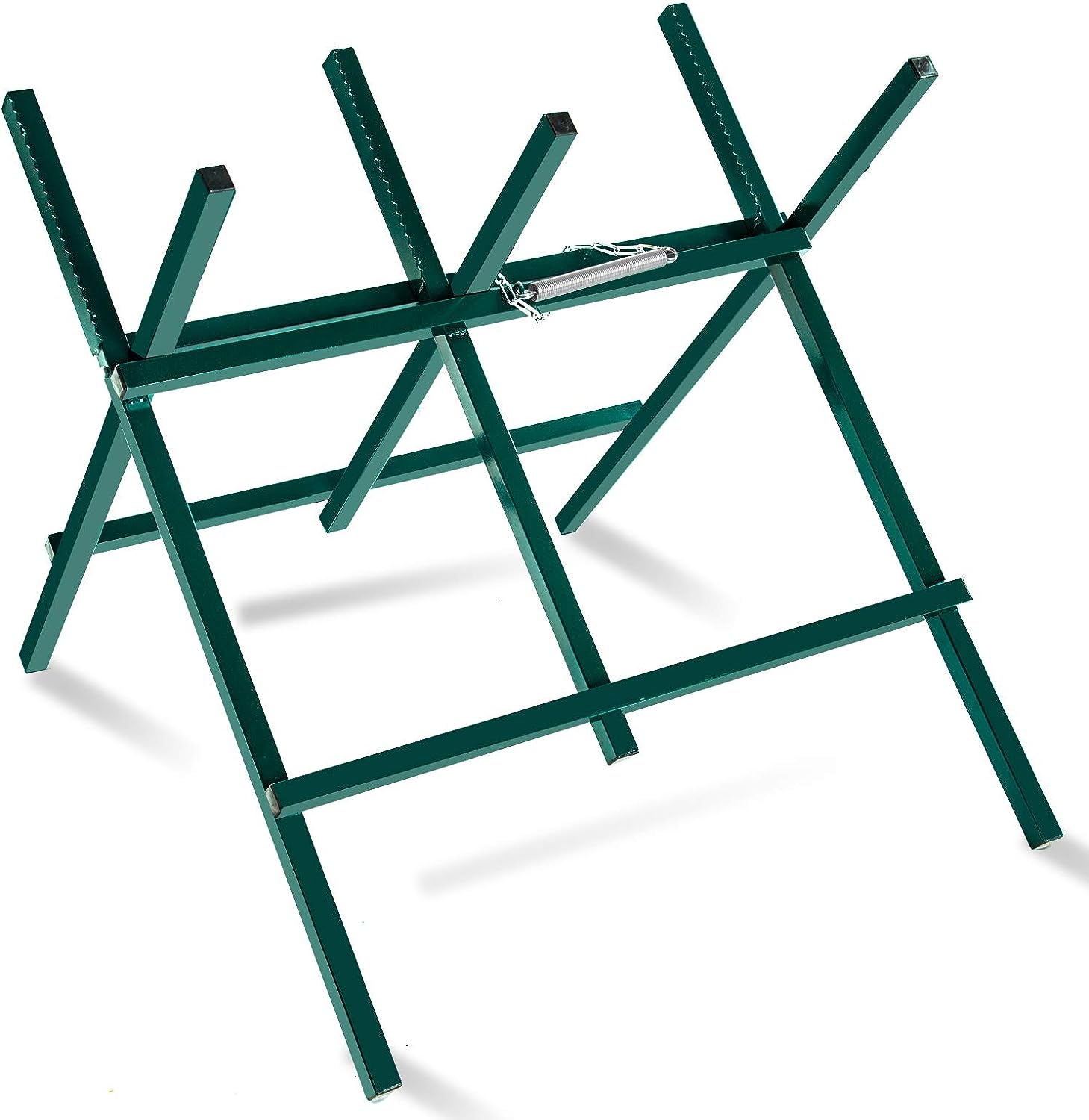 Kapler Adjustable and Foldable Firewood Log Sawhorse