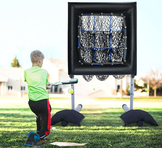 Kapler Baseball Pocket Net/ 9 Targe 4x2.5ft