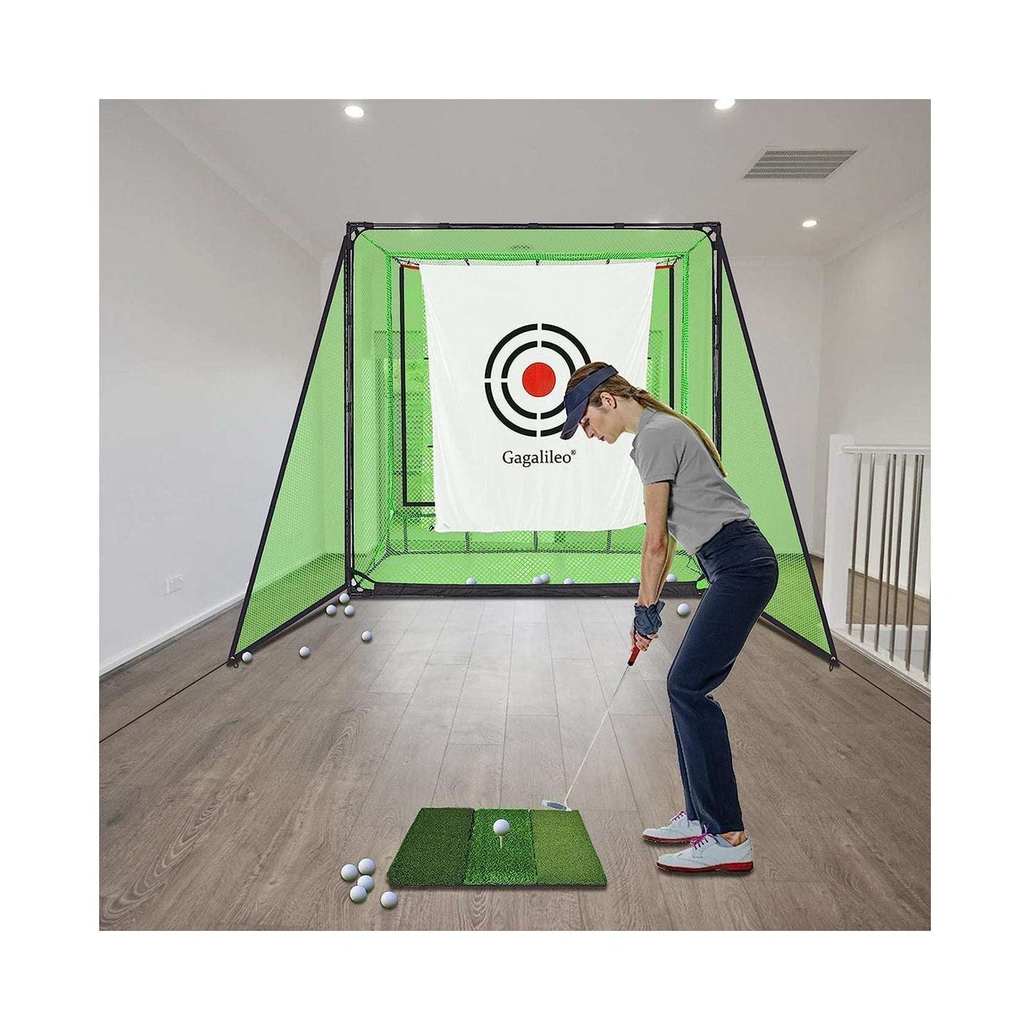 Kapler Golf Cage Triangle Net