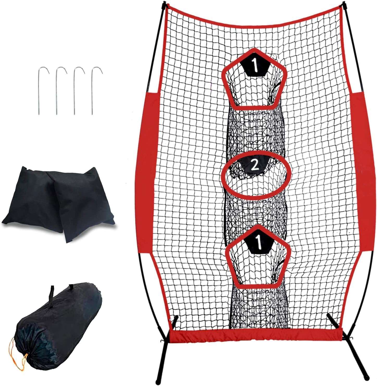 Kapler Football Throwing Net 7x5ft