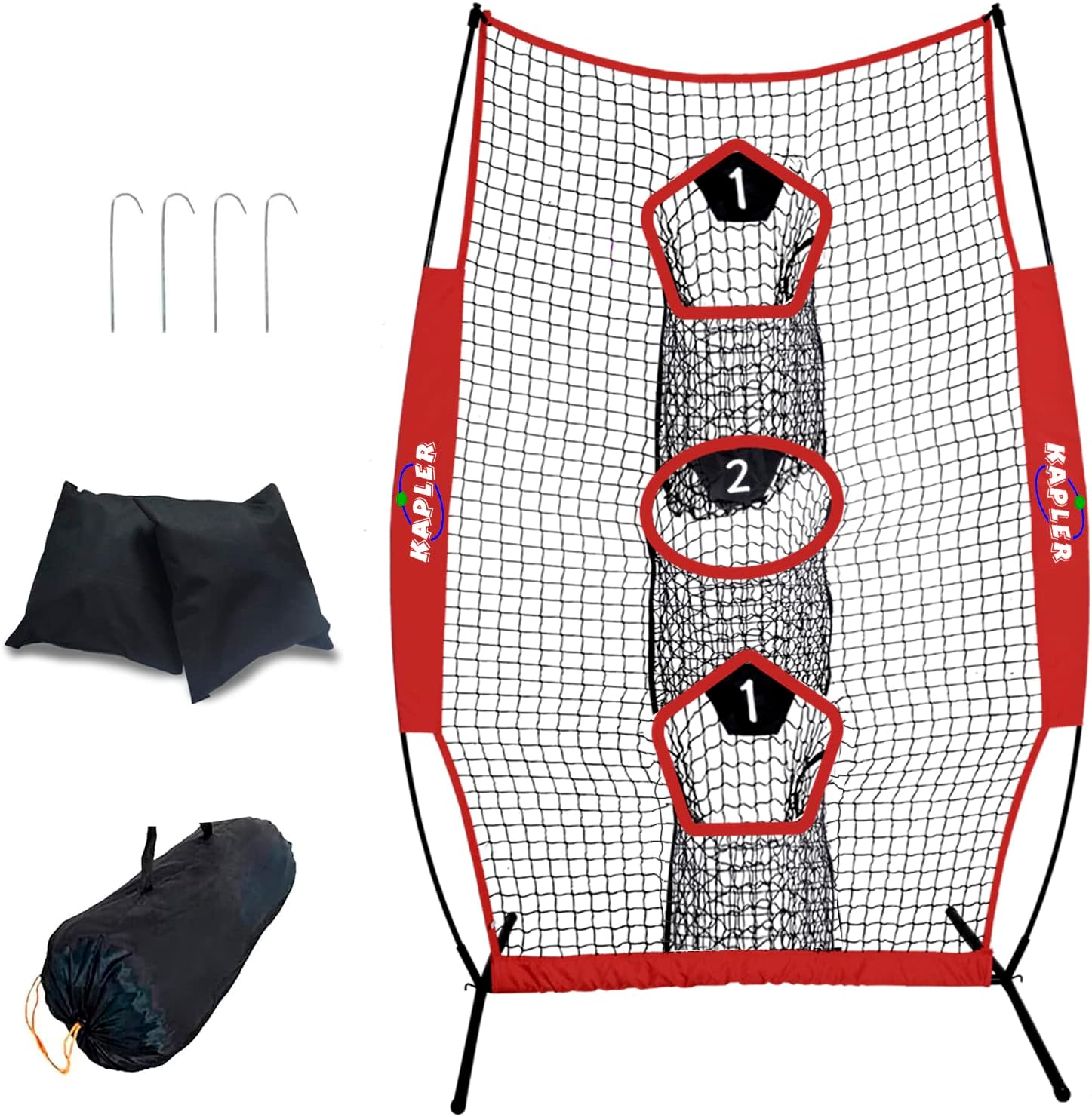 Kapler Football Throwing Net 7x5FT