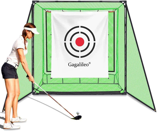 6.6x6.6X3.3 Kapler Golf Net Hitting Cage/ Practice Driving Net/ Backyard