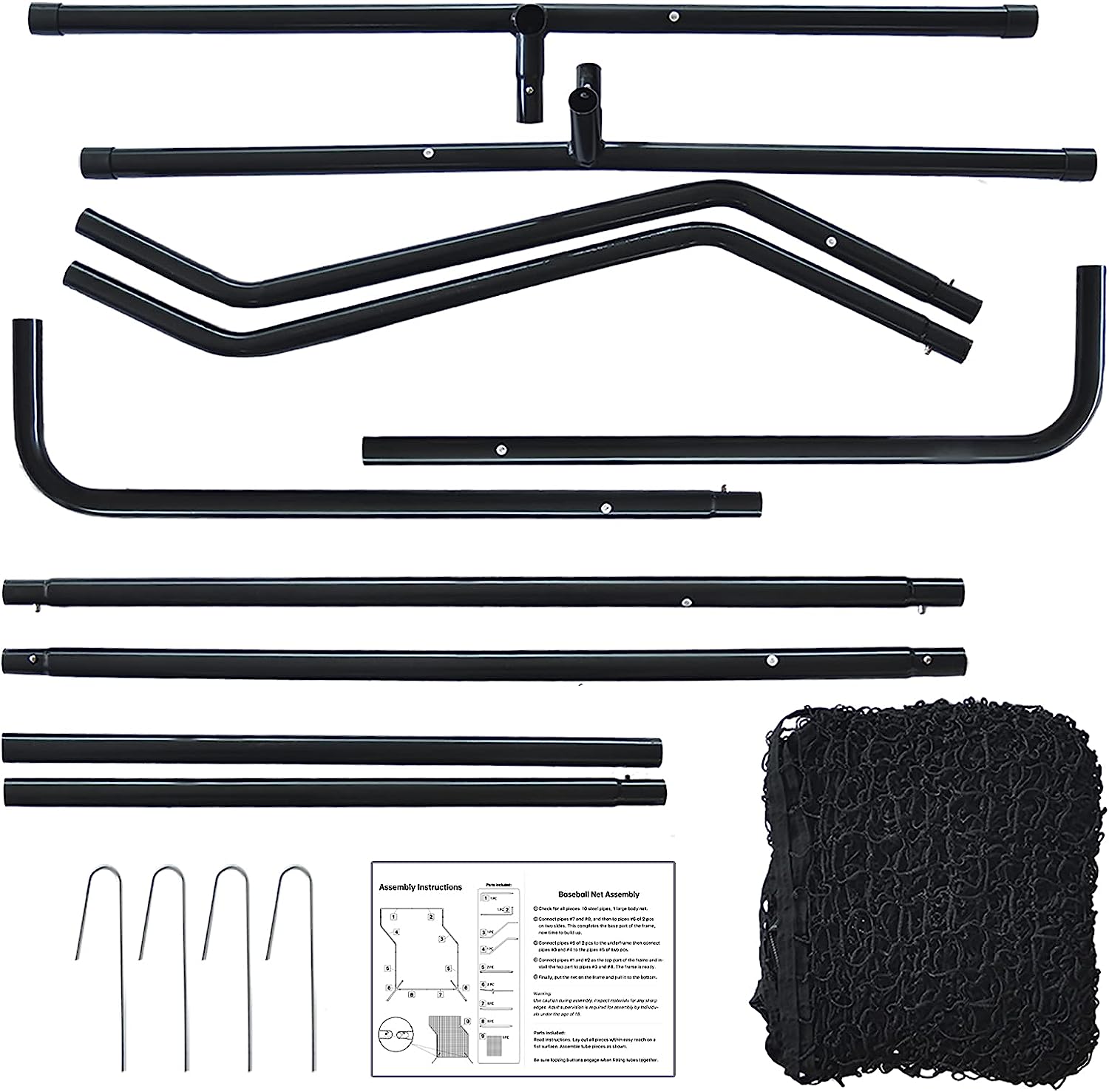Kapler Z-Shaped Pitching Protection Screen