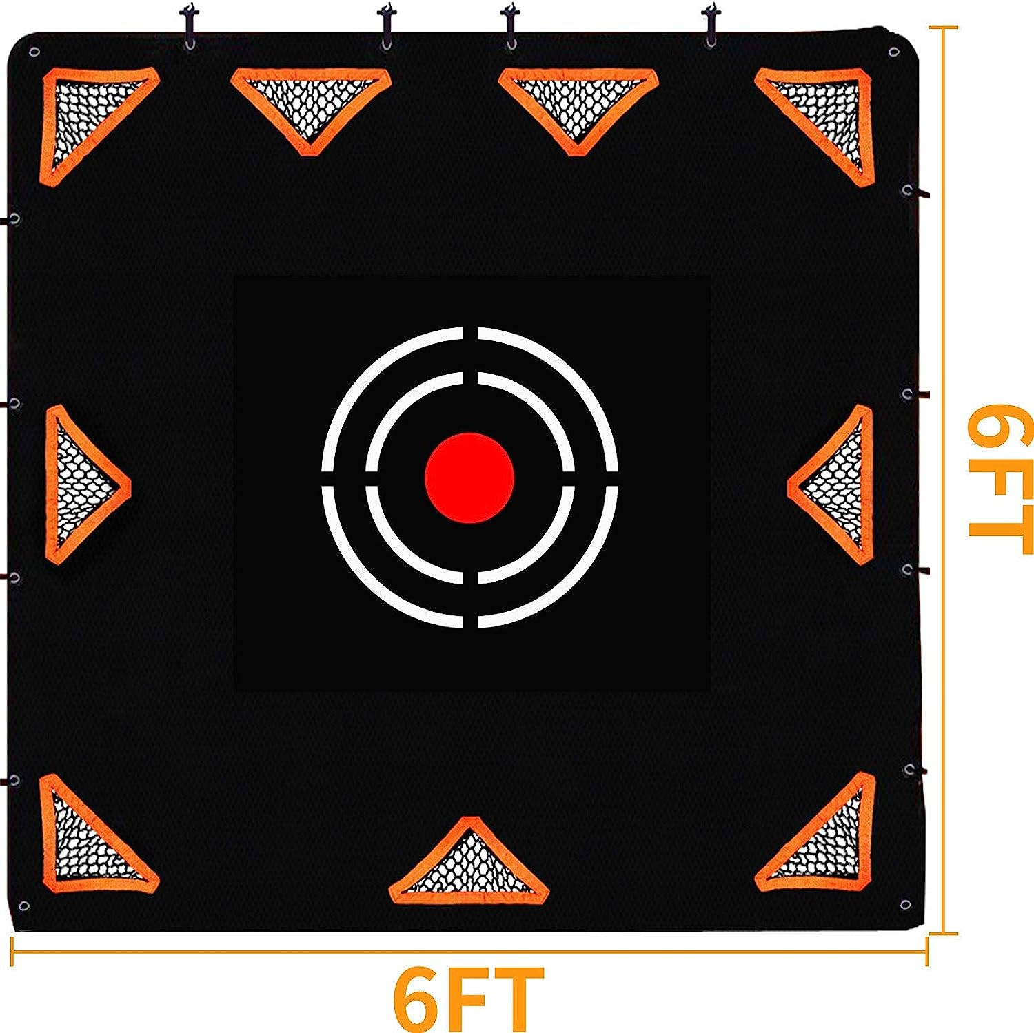 Kapler Portable Lacrosse Goal 6X6ft