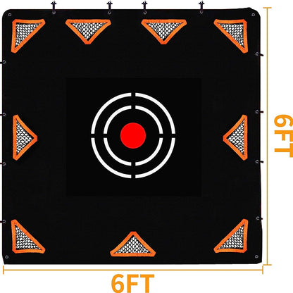 Kapler Portable Lacrosse Goal 6X6ft