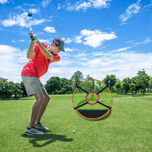 Filet golf pour chipping Net, Pop Up Golf Chipping Net, Chipping Golf Chipping, Practice Net, 52 x 52 x 40 cm - Kapler Sports