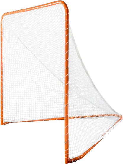 Kapler Lacrosse Goal Net - 6' x 6' Regulation Foldable Steel Frame for Backyard Training - Ideal for Kids & Adults Practice Accuracy