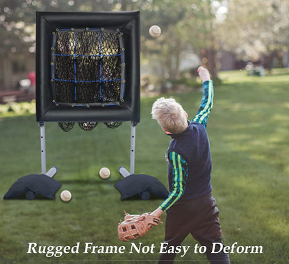 Kapler Baseball Pocket Net/ 9 Targe 4x2.5ft
