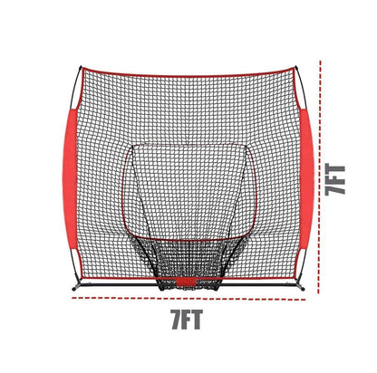 7'x7'Kapler Baseball & Softball Practice Hitting Pitching Net