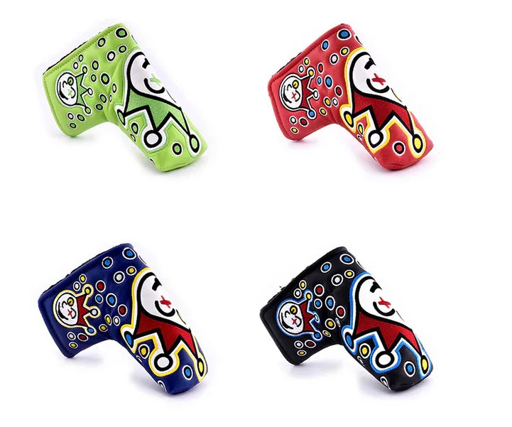 Funny Clowns Pattern Golf Putter Head Cover - Kapler Sports
