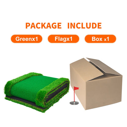 Kapler Golf Hitting Mats Golf Putting Training 10X1.6ft