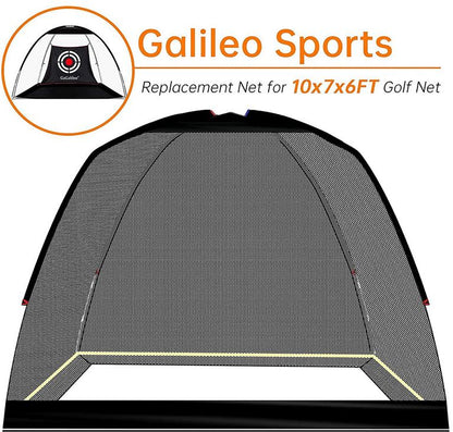 Kapler Golf Net Only, 10x7x6ft Golf Net Replacement
