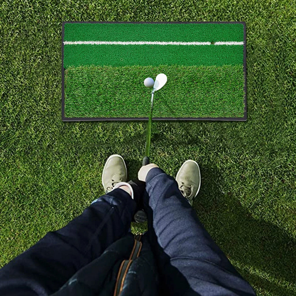 Kapler Sports Golf Hitting Mats Golf Turf Putting Grass Mat Golf Training Practice Turf with Tee Equipment | 12''x24'' - Kapler Sports