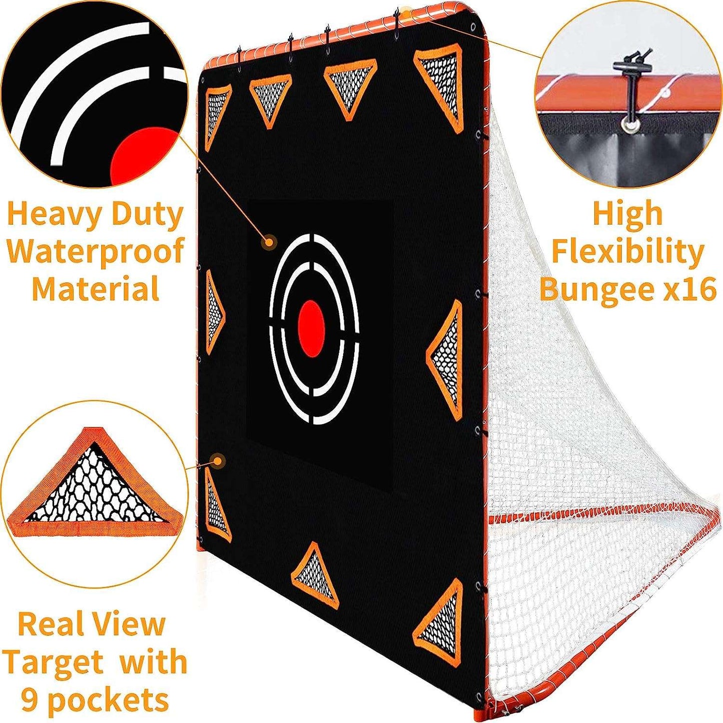 Kapler Portable Lacrosse Goal 6X6ft