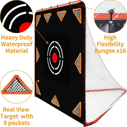 Kapler Portable Lacrosse Goal 6X6ft