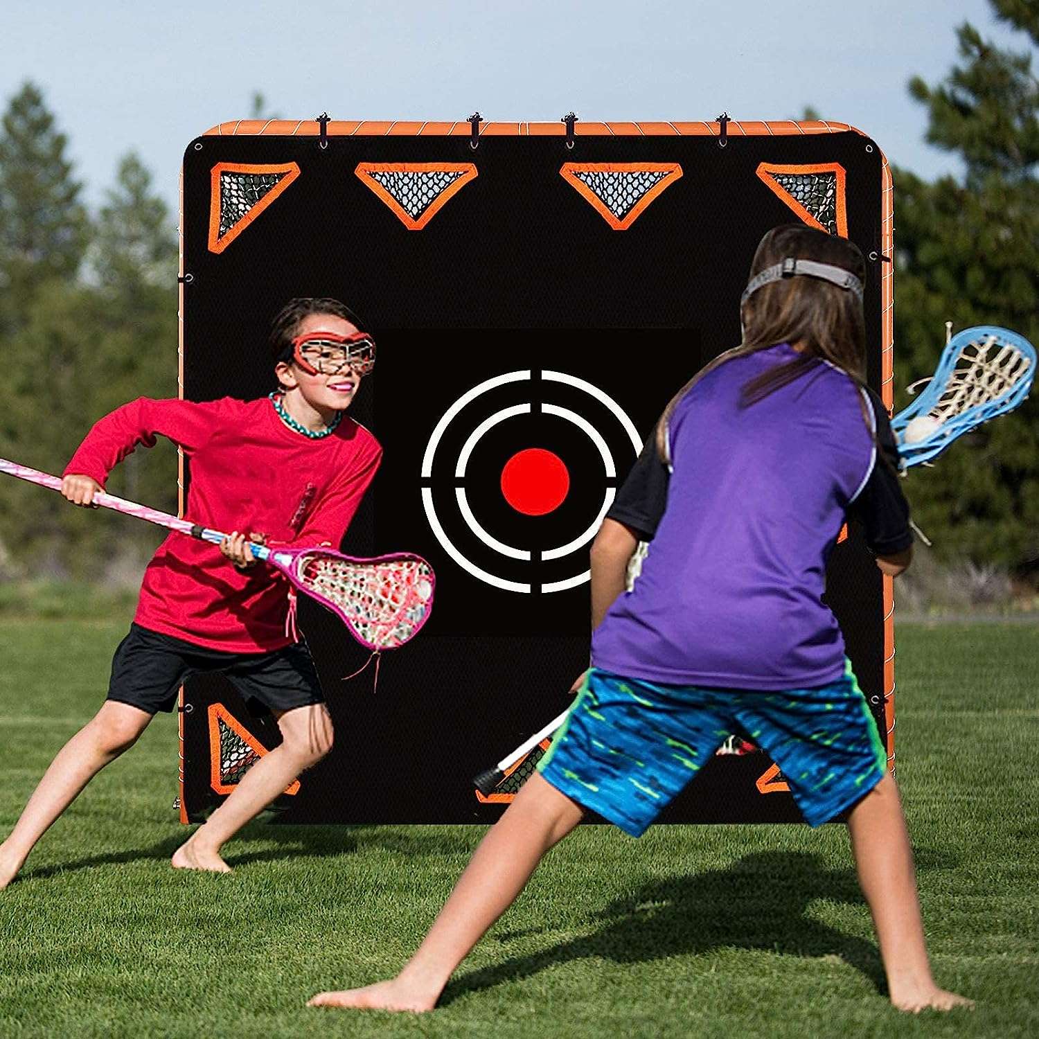 Kapler Portable Lacrosse Goal 6X6ft