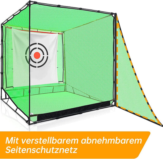 Golf net practice cage, Golf practice nets, Golf batting cage, Practice net, with target