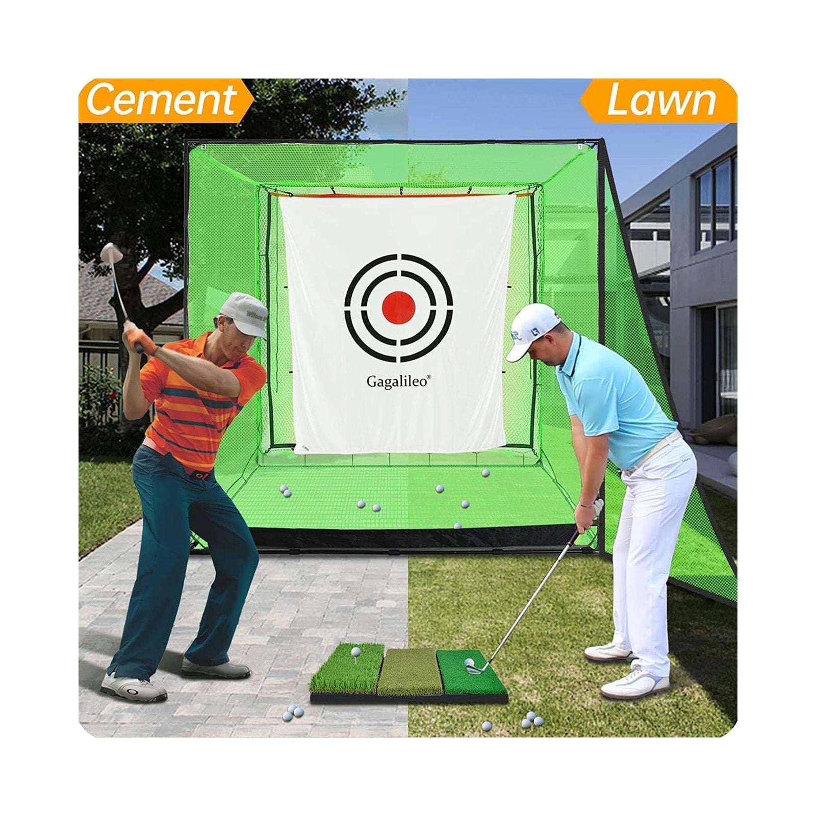 Kapler Golf Hitting Backyard Cage 7X7x7ft