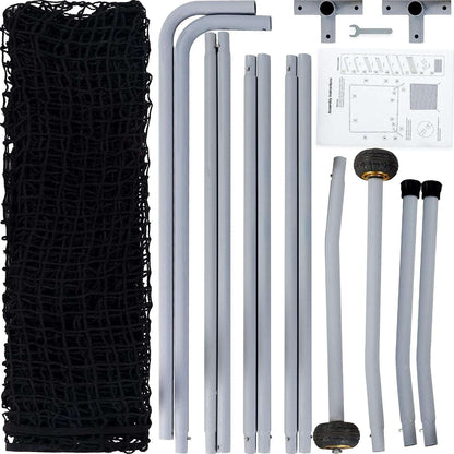 Kapler Baseball Pitching Screen Protective Net with Wheels 7x7Ft