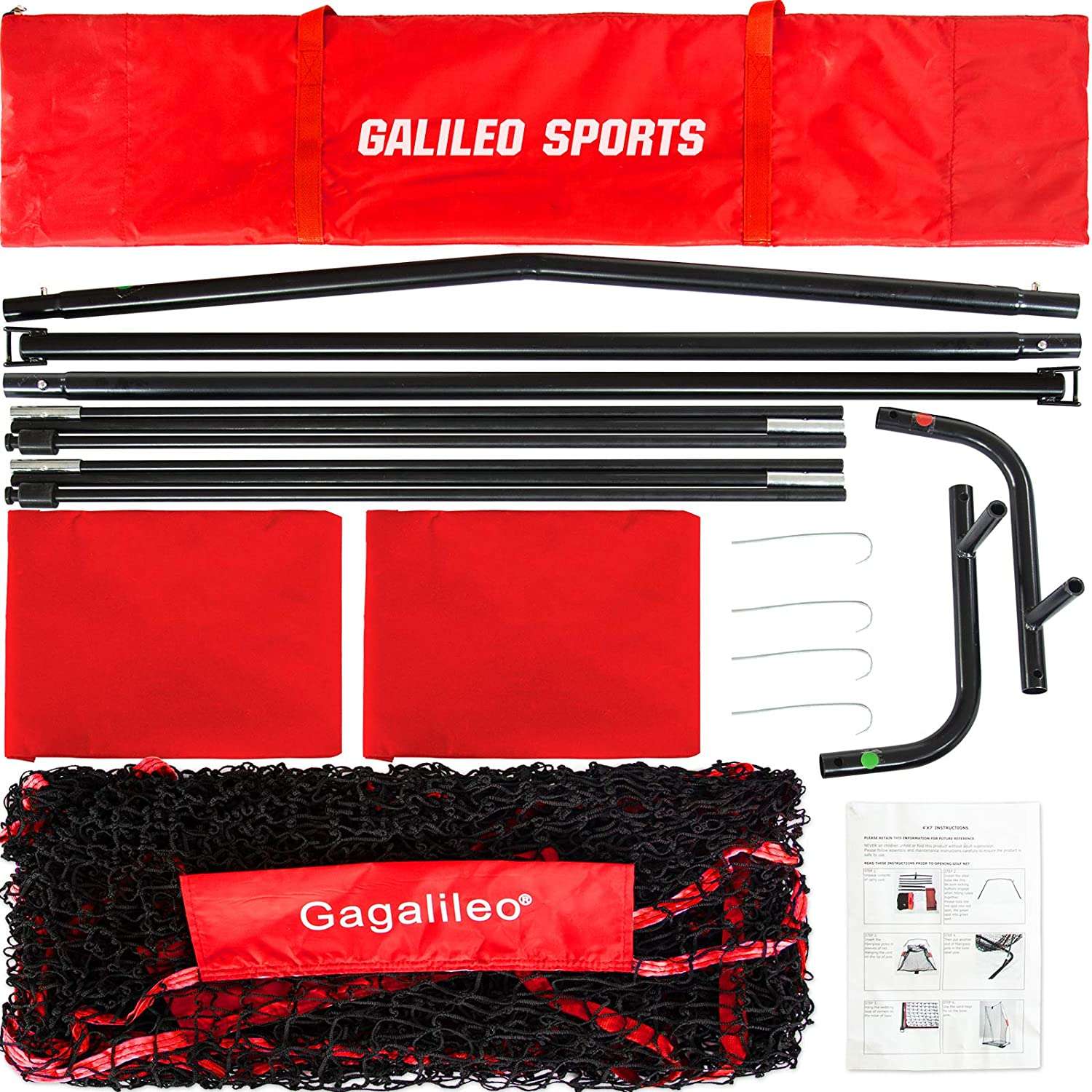 Kapler Football Kicking Net 7x4ft