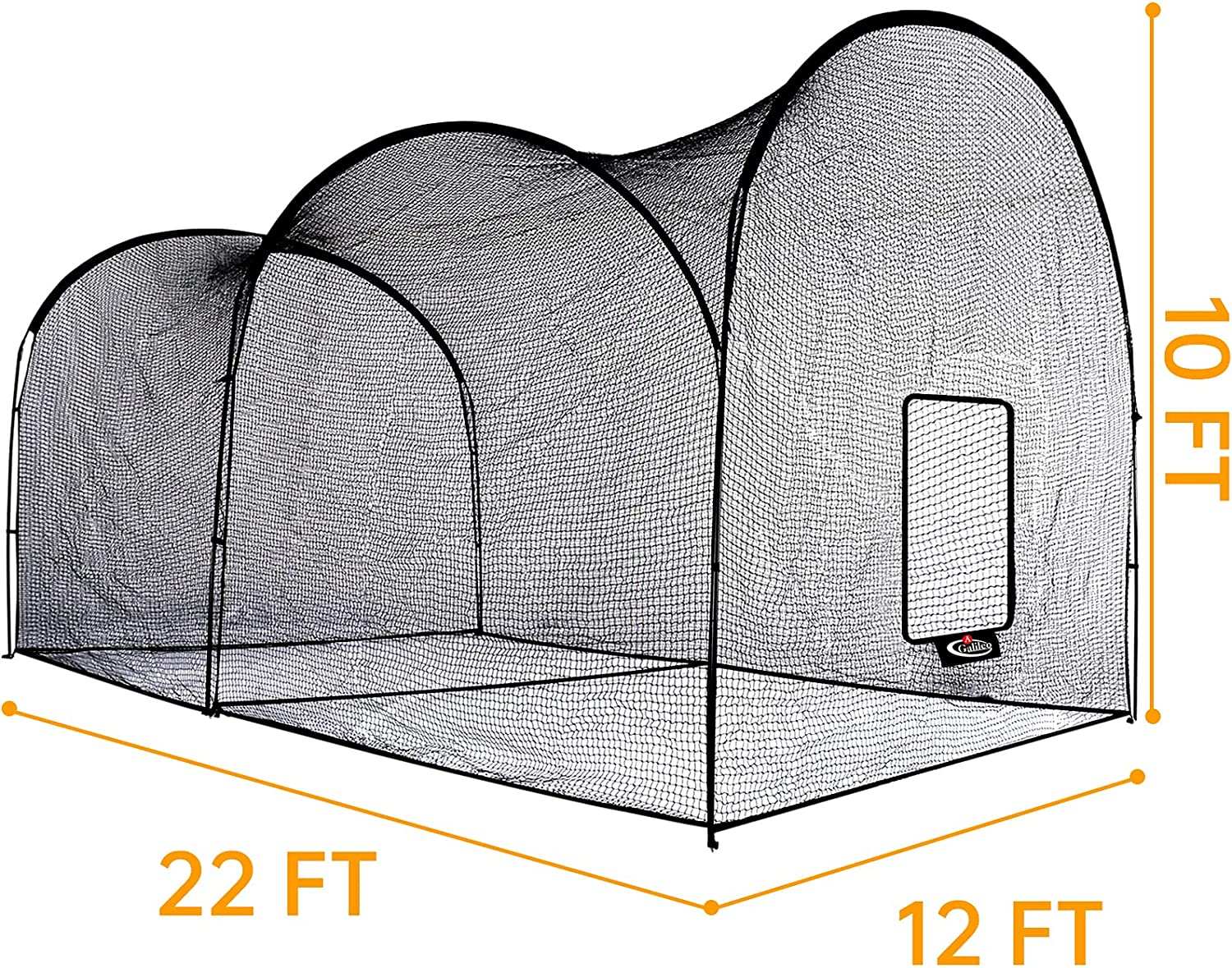 Kapler Baseball Batting Cage 22X12X10