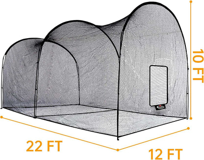Kapler Baseball Batting Cage 22X12X10