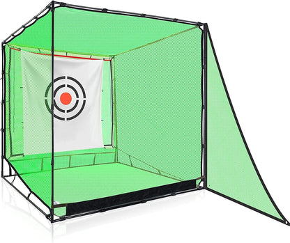 Golf net practice cage, Golf practice nets, Golf batting cage, Practice net, with target