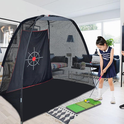 Kapler Portable Golf Net for Hitting Driving Golf Practice Nets 8x6FT