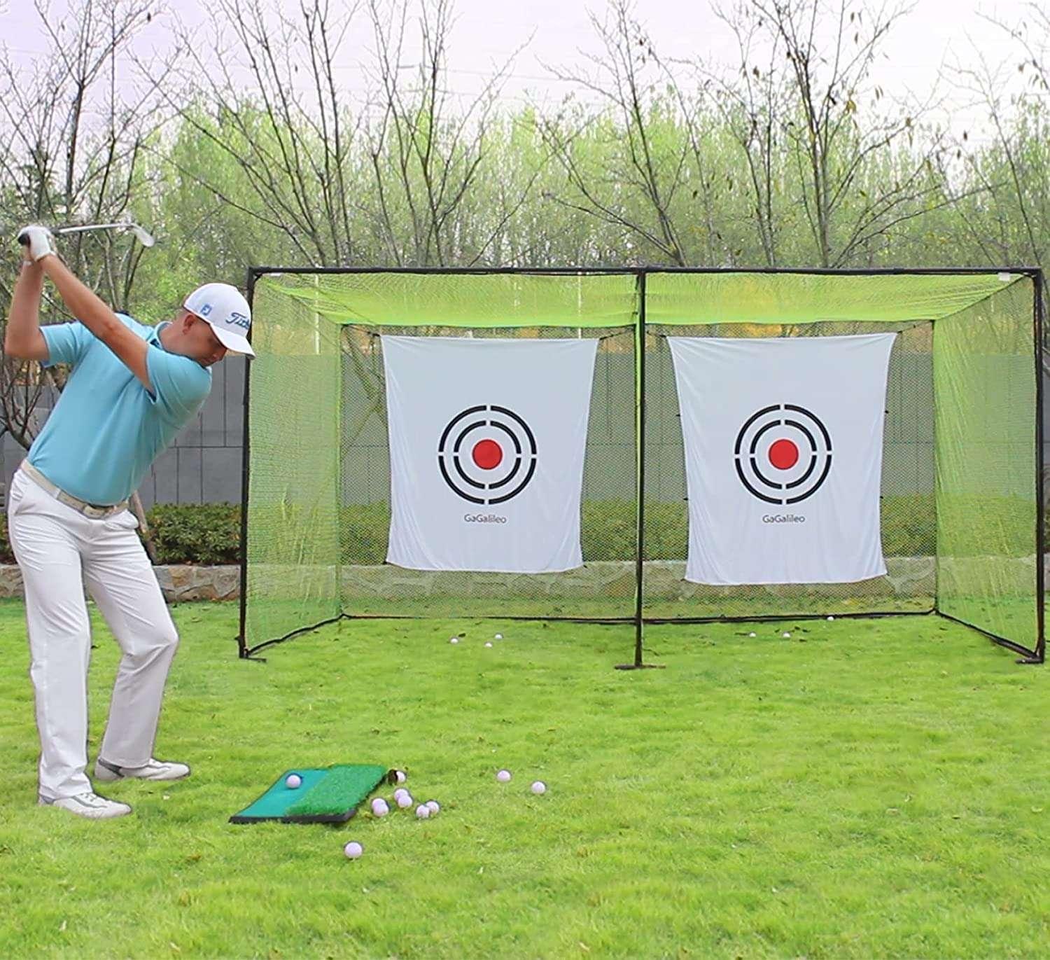 Kapler Swing Training Golf Cage 14x7X7ft - Kapler Sports