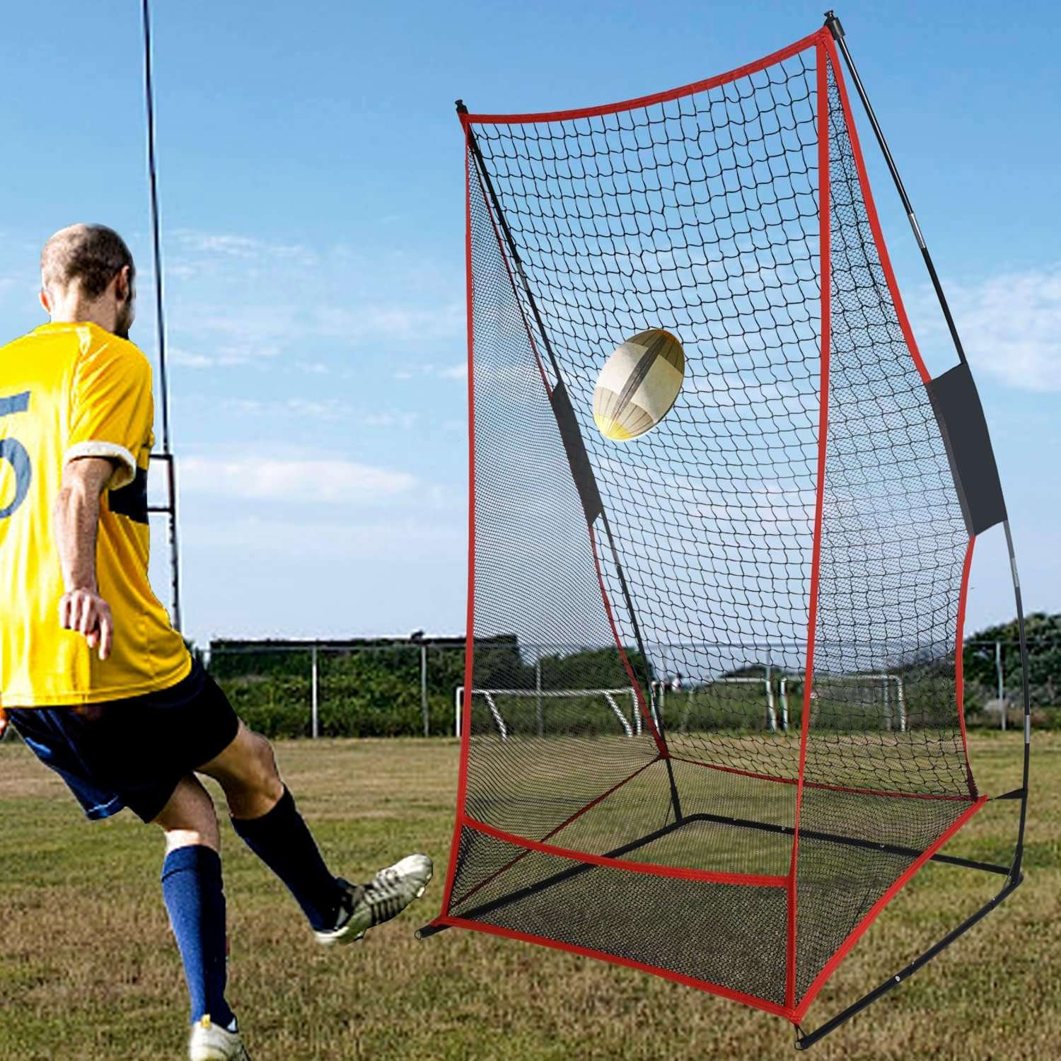 Kapler Football Kicking Throwing Net 3x6