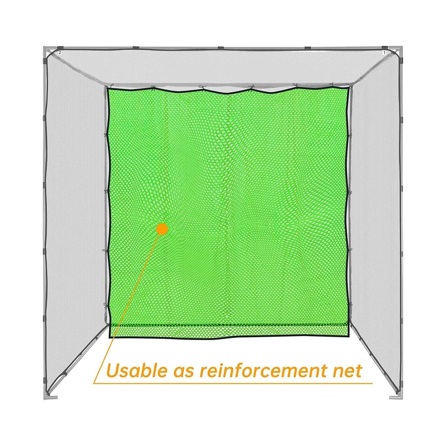 Kapler Golf Cage Replacement Net 40x10ft
