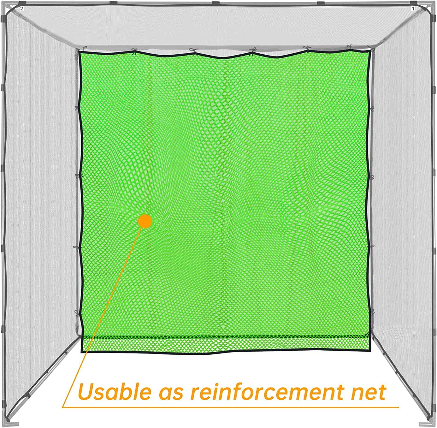 30x10 Kapler Golf Cage Replacement Net Piece/Good resilience