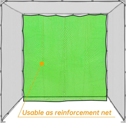30x10 Kapler Golf Cage Replacement Net Piece/Good resilience
