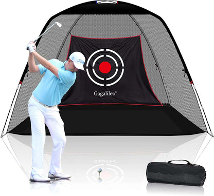 Kapler Golf Net 12'x7'x6.6' C Backyard & Indoor Driving Practice Net