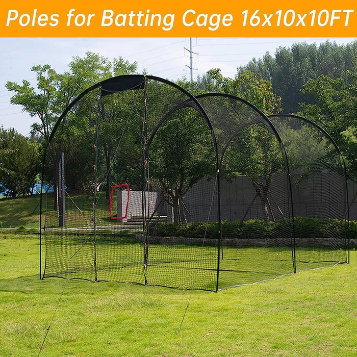Kapler Replacement Baseball Poles 16x10x10FT