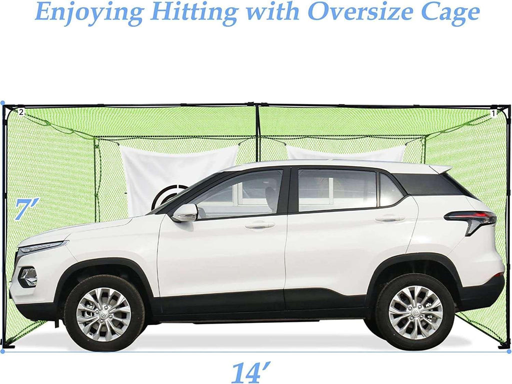 Kapler Swing Training Golf Cage 14x7X7ft - Kapler Sports