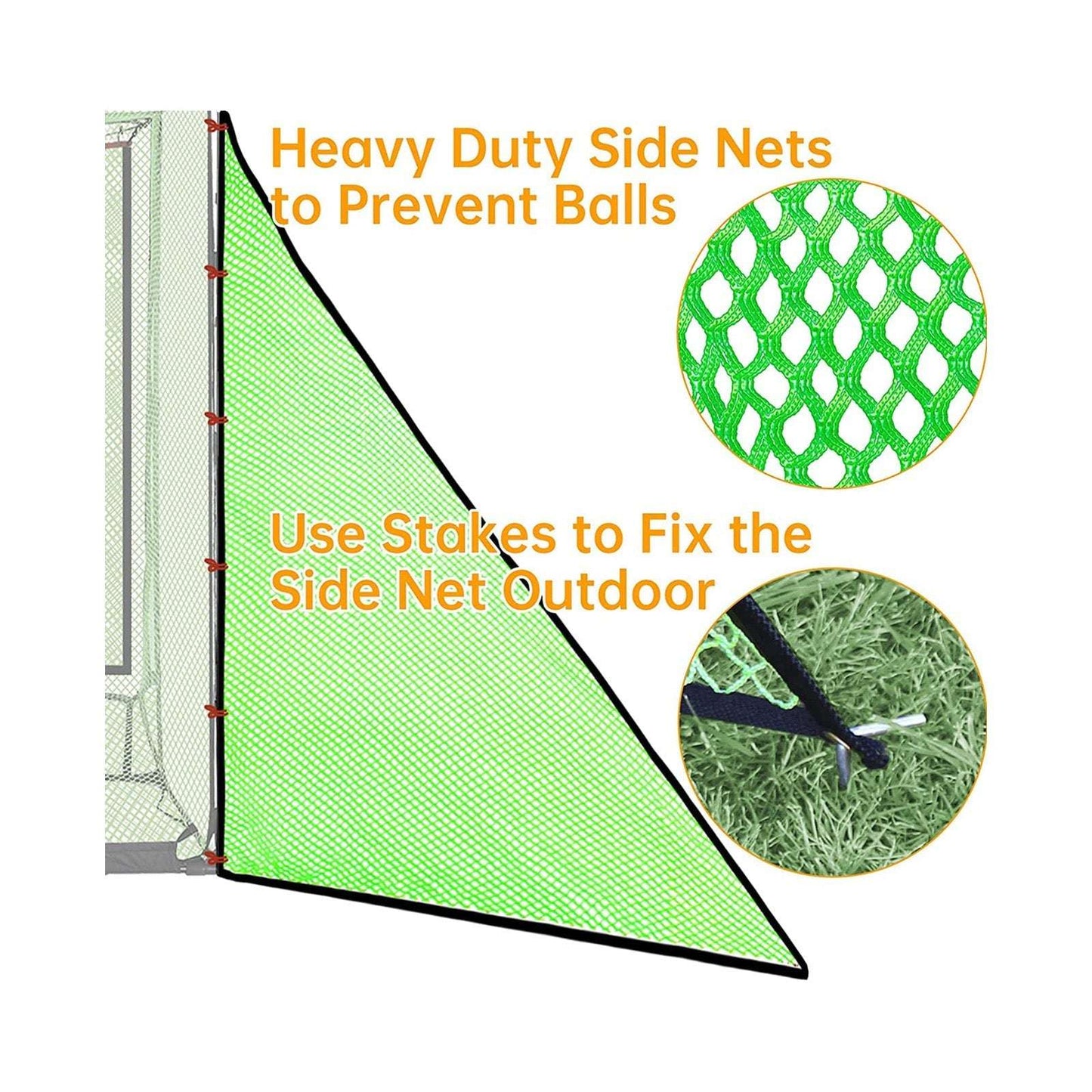 Kapler Golf Cage Triangle Net