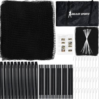 Kapler Batting Cage Baseball Net 44X12X10ft