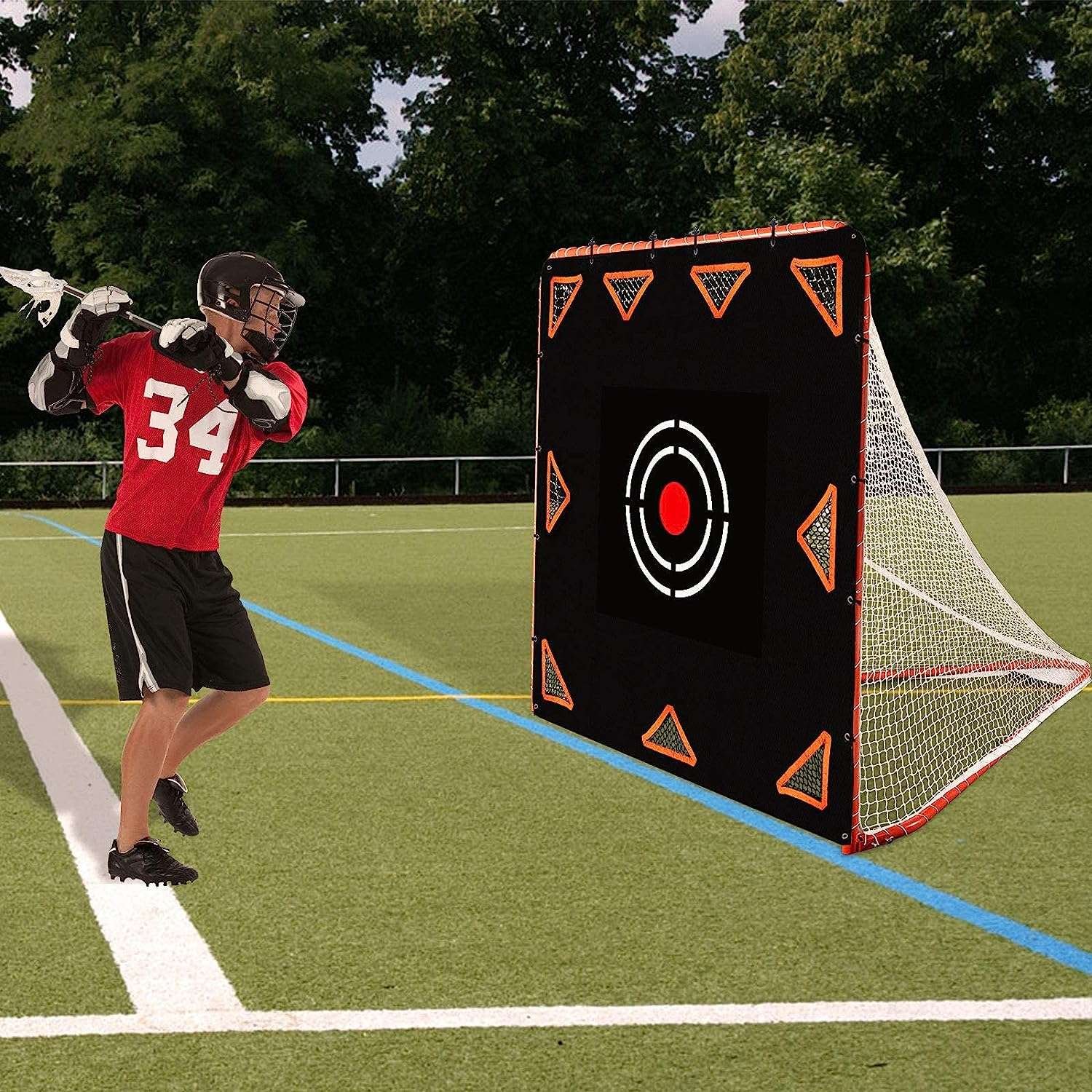 Kapler Portable Lacrosse Goal 6X6ft