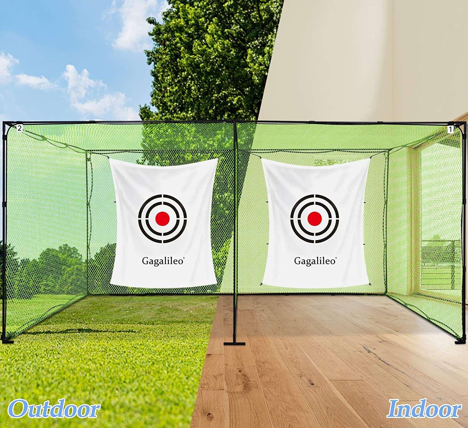 Kapler Swing Training Golf Cage 14x7X7ft - Kapler Sports