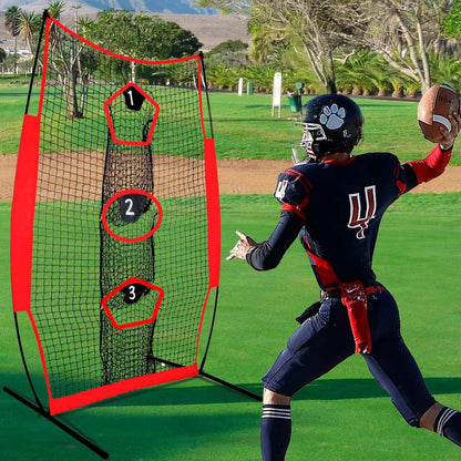 Kapler Football Throwing Net 7x5ft