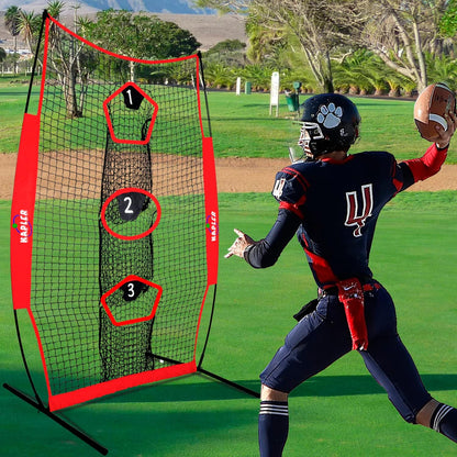 Kapler Football Throwing Net 7x5FT