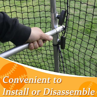 Kapler Baseball Pitching Cage 16X10X8ft