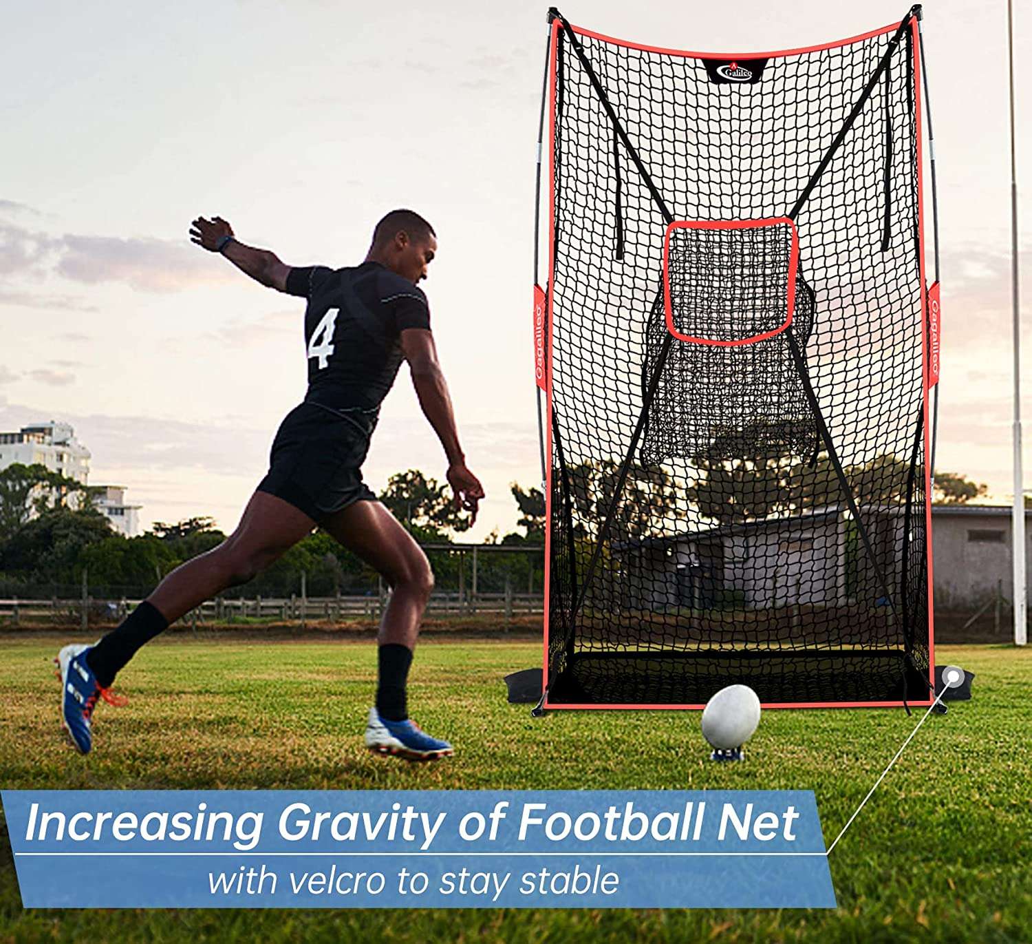 Kapler Football Portable Net Sandbags