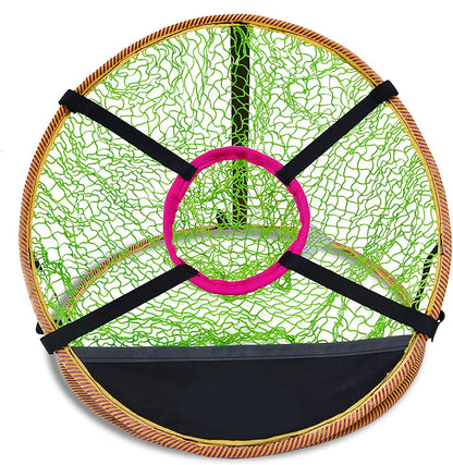 Filet golf pour chipping Net, Pop Up Golf Chipping Net, Chipping Golf Chipping, Practice Net, 52 x 52 x 40 cm
