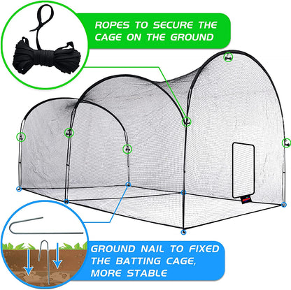 221210Baseball Softball Batting Cage / HeavyLarge Batting Cages