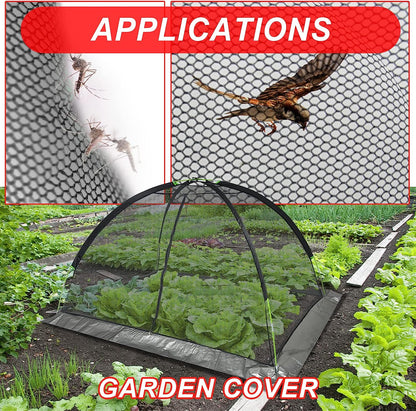 Kapler7x5 FT Pond Cover Net vegetable plot Cover Net with Storage Bag