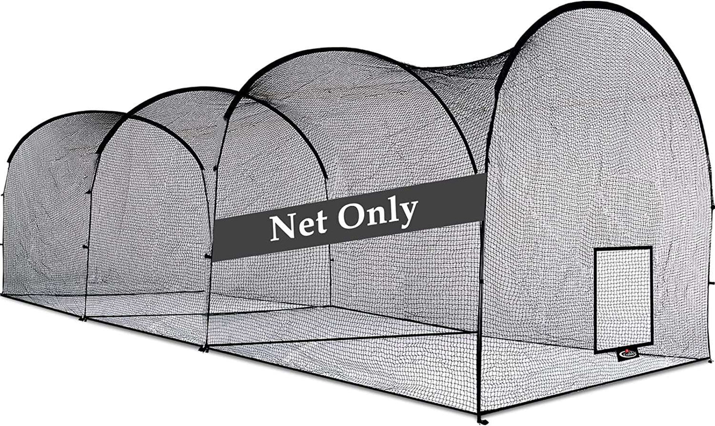 Kapler Batting Cage Replacement Net 33x12x10ft