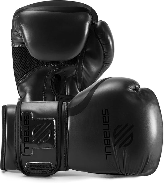 Kapler Essential Gel Boxing Gloves for Men & Women, Kickboxing MMA, Muay Thai Gloves and Heavy Bag Training Punching & Sparring