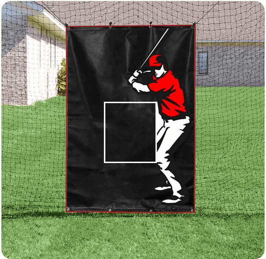 6X8 Kapler Pitching Backstop/Fastpitch Baseball Backstop
